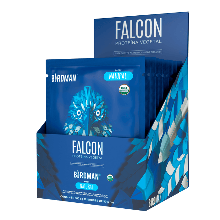 Falcon Protein Natural 12 Pack Sobres