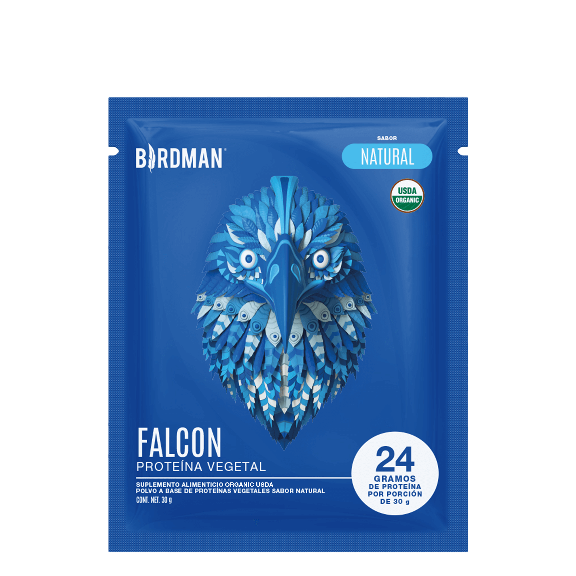 Falcon Protein Natural 12 Pack Sobres