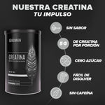 Creatina Monohidratada 450 g - 90 Servicios