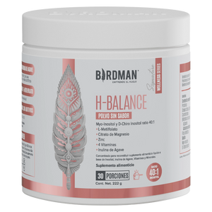 H-Balance: Inositol con Magnesio y Vitaminas - Sin Sabor - 222g