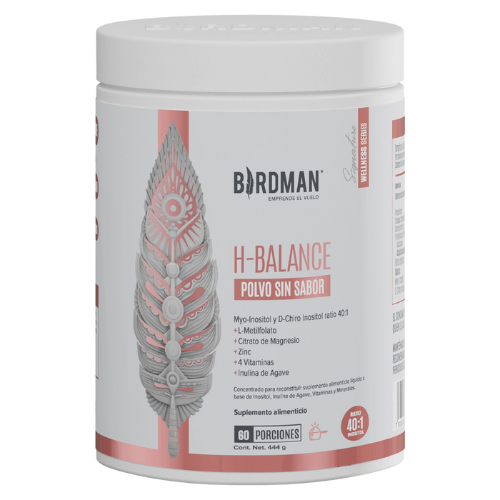 H-Balance: Inositol con Magnesio y Vitaminas - Sin Sabor - 444g PACK