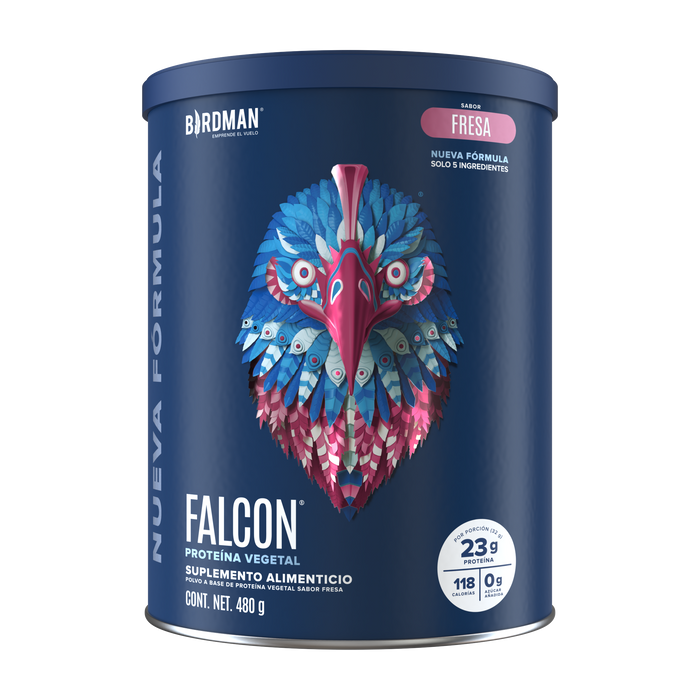 Falcon Protein - Nueva Fórmula - Fresa 480 g