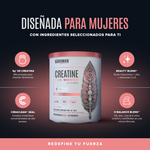 Creatine for Women - Sabor Pink Lemonade - 40 Porciones
