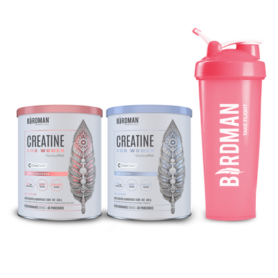 Creatine for Women 2 Pack + Shaker
