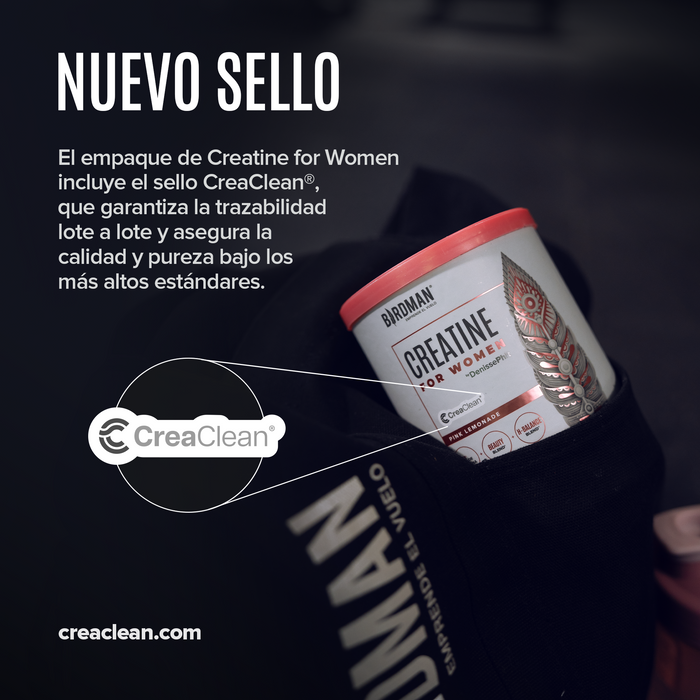 Creatine for Women - Sin Sabor - 40 Porciones