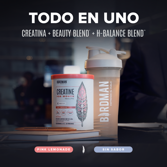Creatine for Women - Sin Sabor - 40 Porciones