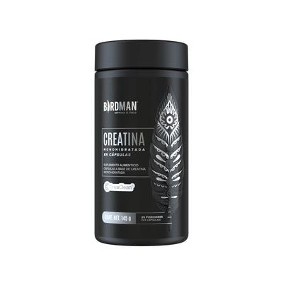 Creatina Monohidratada en Cápsulas - 25 Porciones - 125 Cápsulas