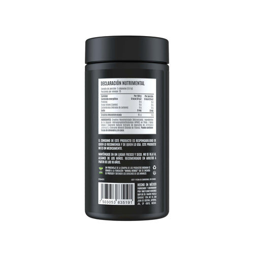 Creatina Monohidratada en Cápsulas - 25 Porciones - 125 Cápsulas