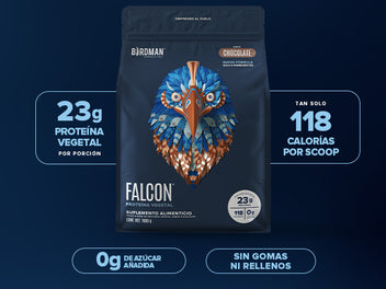 Falcon Protein - Proteína Vegana en Polvo - Chocolate 1.8 kg — Birdman MX