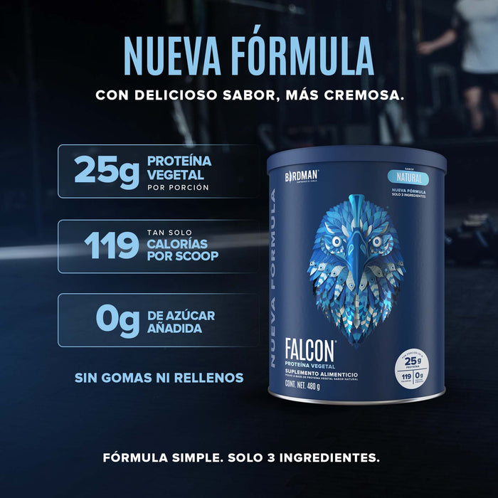 Falcon Protein - Nueva Fórmula - Natural 480 g