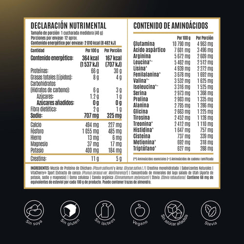 Falcon Performance - Nueva Fórmula - Golden Vainilla - 552g