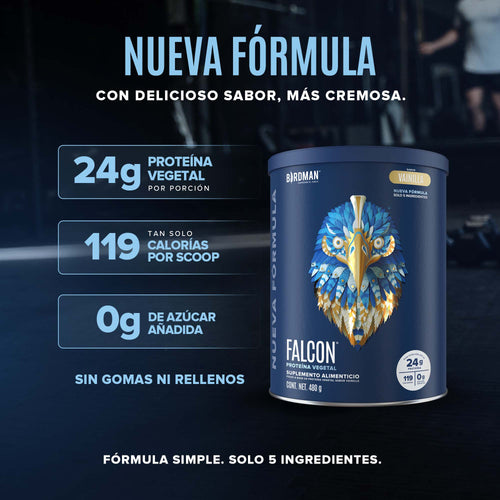 Falcon Protein - Nueva Fórmula - Vainilla 480g