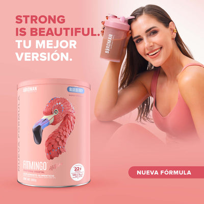 Fitmingo Protein Proteína en Polvo con Inositol & Vitaminas - Blueberry 1.02kg