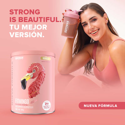 Fitmingo Protein Proteína en Polvo con Inositol & Vitaminas - Vainilla 510 g