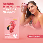 Fitmingo Protein Proteína en Polvo con Inositol & Vitaminas - Vainilla 10 pack sobres