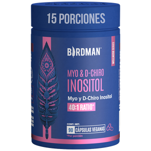 Myo & D-Chiro Inositol - 90 Cápsulas - 15 Porciones