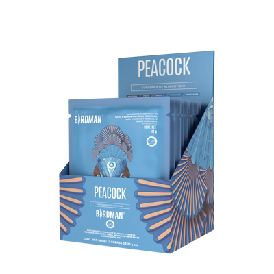 Peacock Plant Meal Chocolate 10 Pack Sobres
