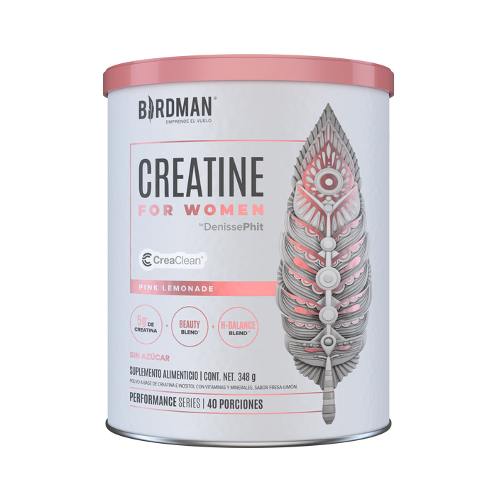 Creatine for Women - Sabor Pink Lemonade - 40 Porciones