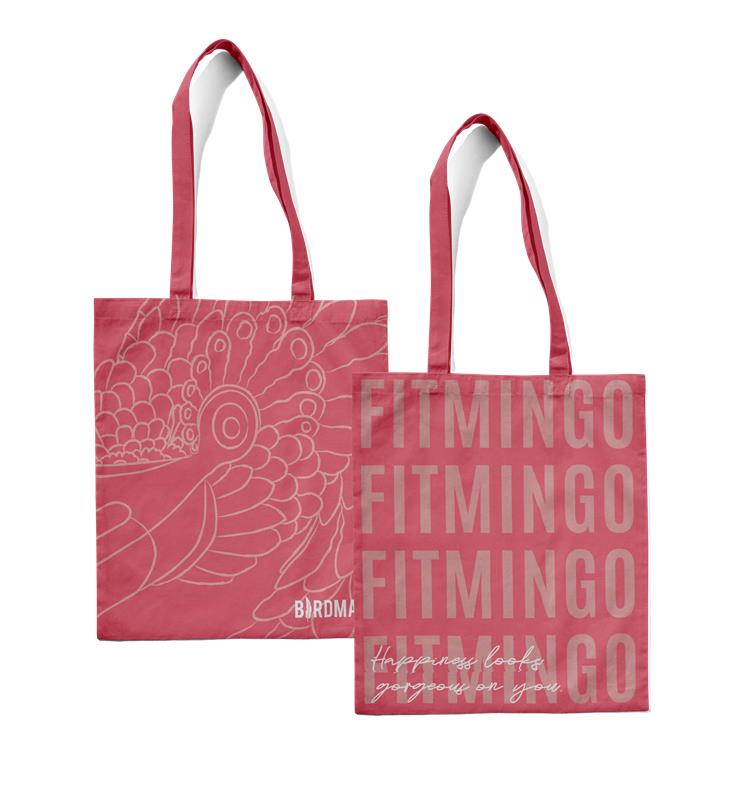 Tote Bag Fitmingo Rosa pack