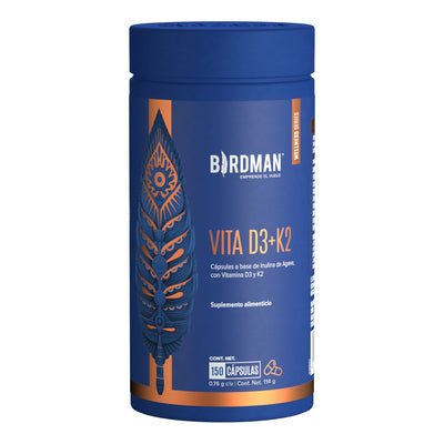 Vitamina D3 + K2 - 150 Porciones