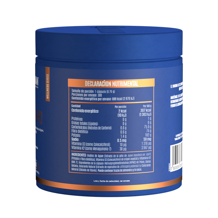 Vitamina D3 + K2 - 300 Porciones PACK