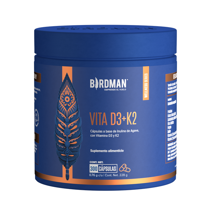 Vitamina D3 + K2 - 300 Porciones PACK