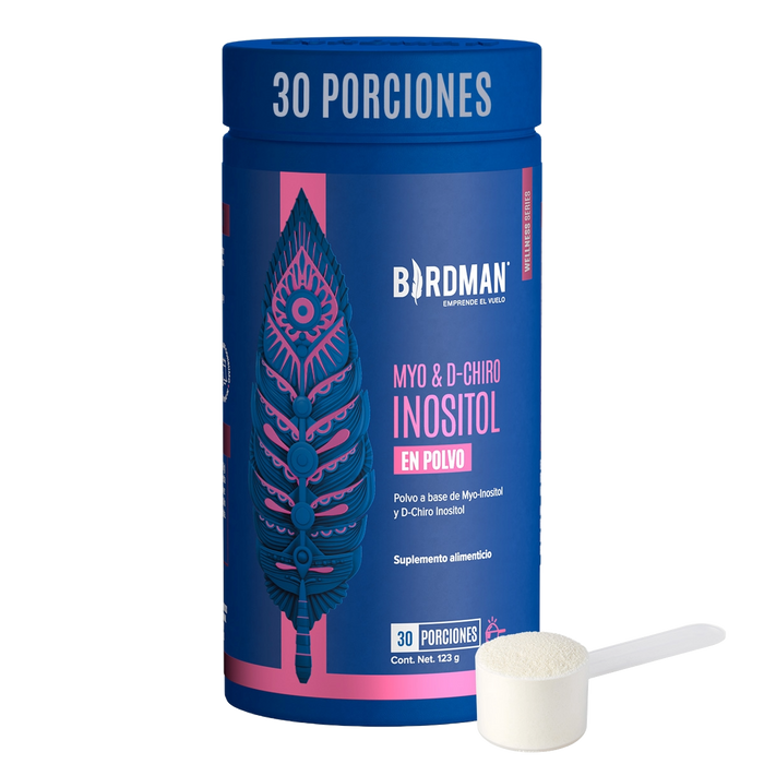 Myo & D-Chiro Inositol en Polvo - 30 Porciones - 123 g